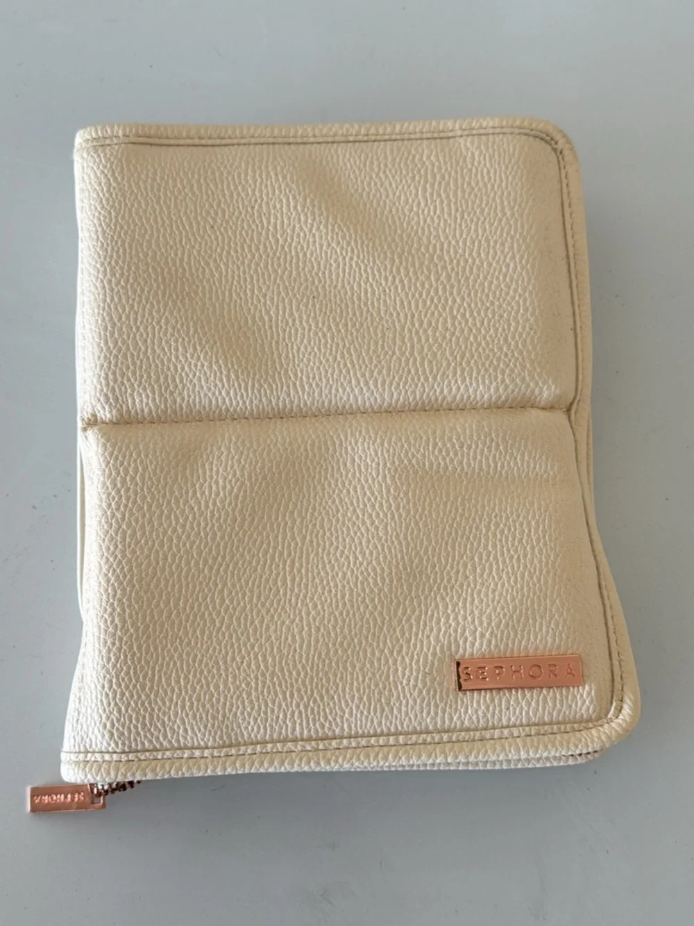 Sephora Rose Gold Brush Set with Ivory/Coral Case